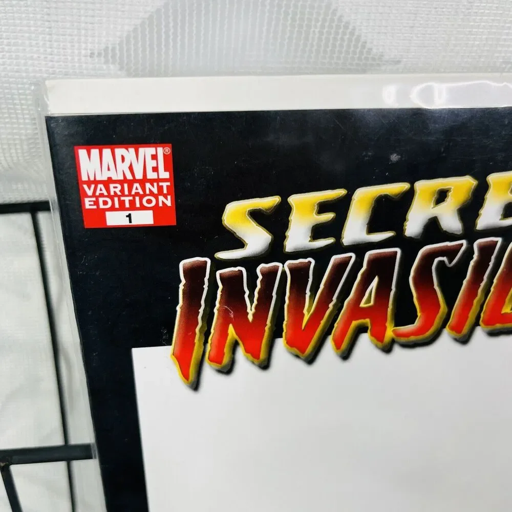 Secret Invasion‎ #1 (Marvel Comics, 2008) Blank Sketch Variant Skrulls